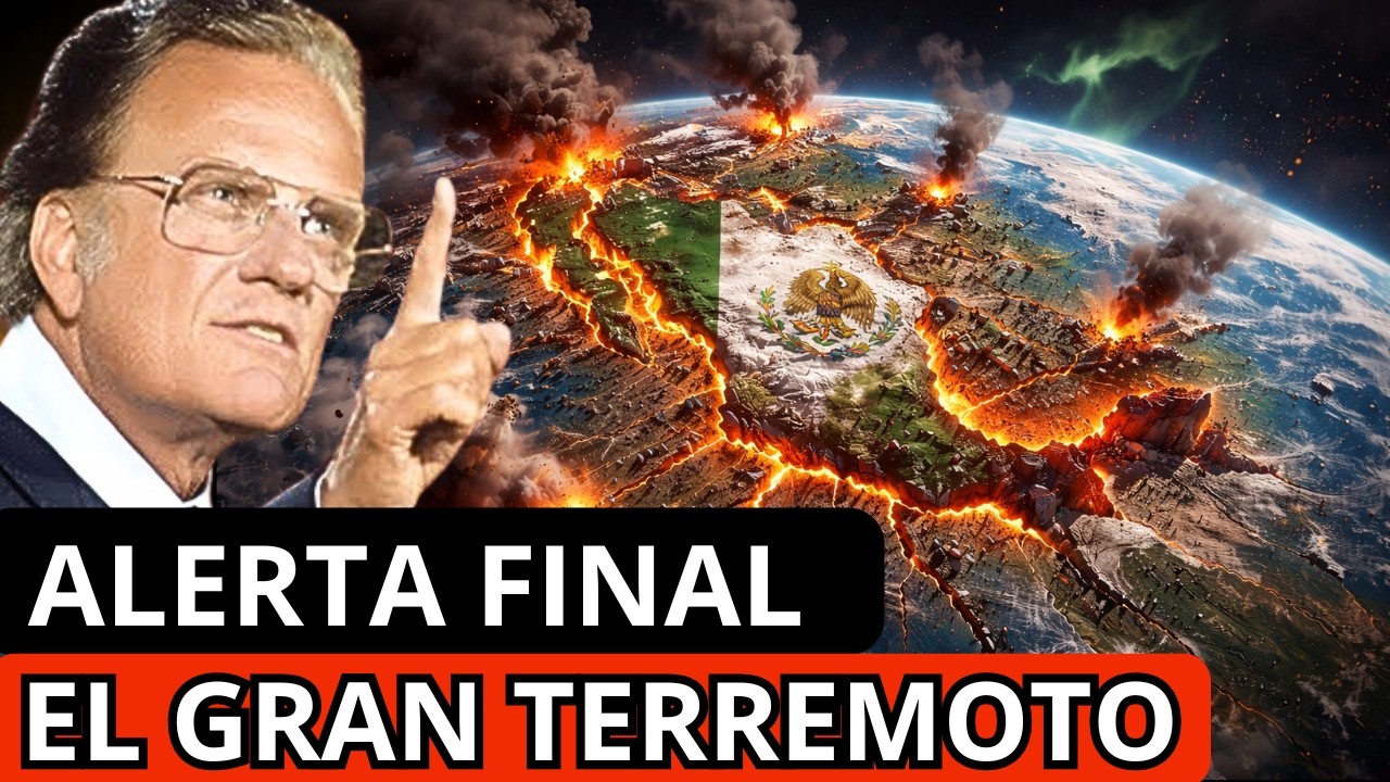 ¿Se avecina un megaterremoto en MÉXICO? ¡Eso es lo que dice la profecía! - Billy Graham