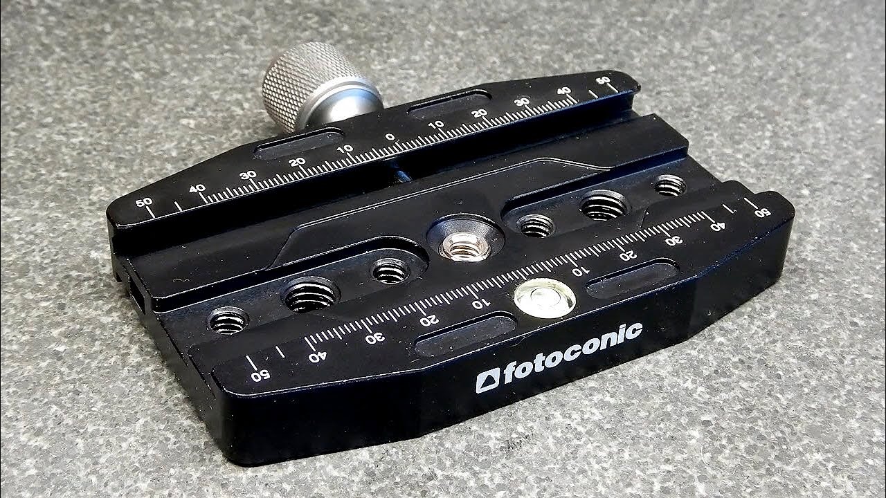 Fotoconic CL-110N Quick Release Clamp Compatible with Arca Swiss Quick Release Plate