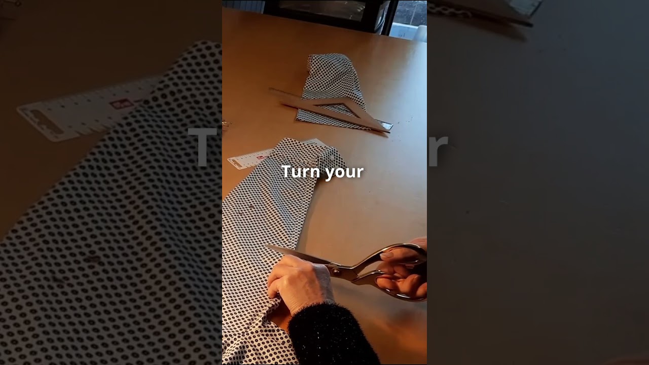 How to Shorten Long Sleeves on a Shirt #shorts #diy #sewing #craft #fashion