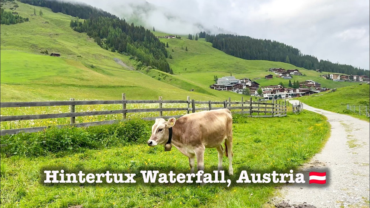Walking around Hintertux - Mayrhofen, Tyrol Austria 🇦🇹#hintertux #zillertal  