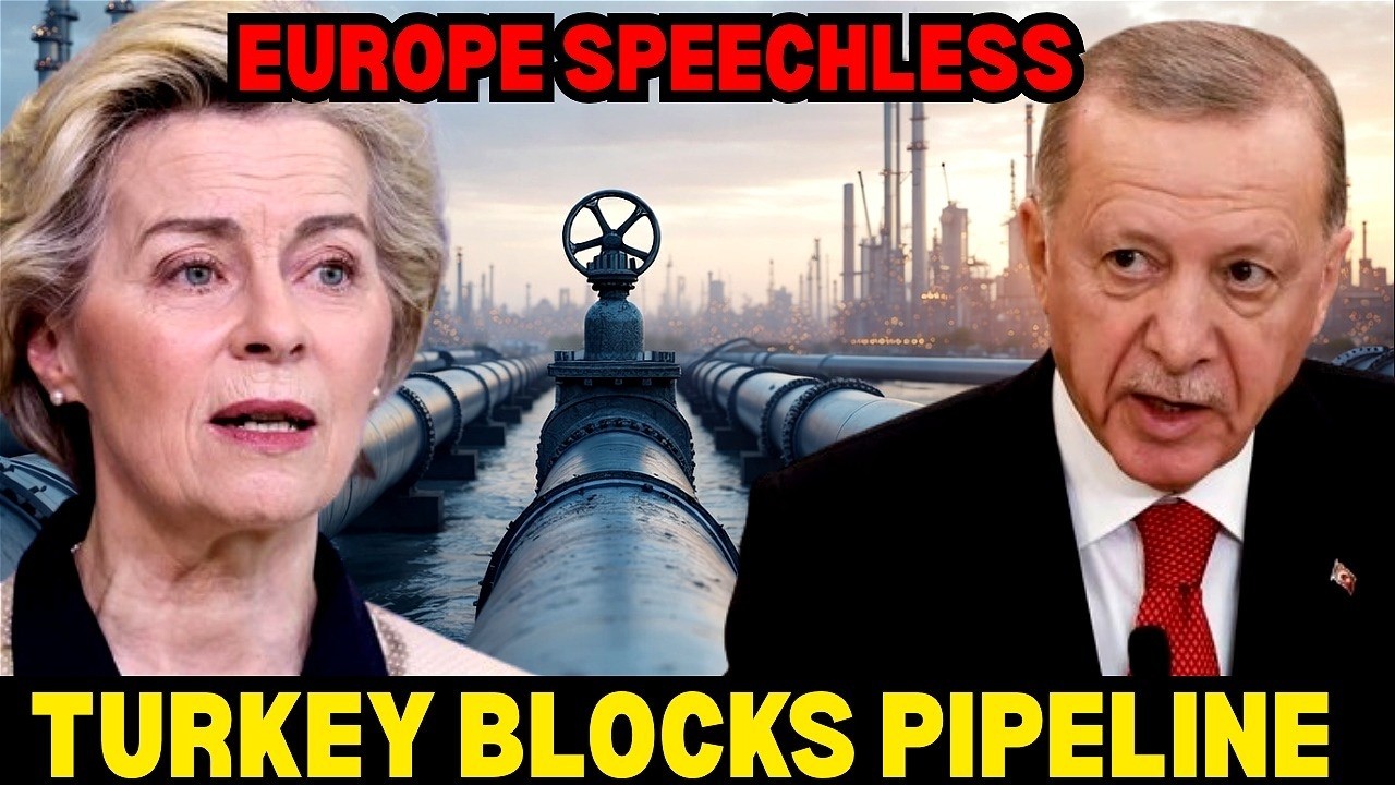 Europe STUNNED As Turkey Blocks New Mega Gas Pipeline In Major Energy Stunt