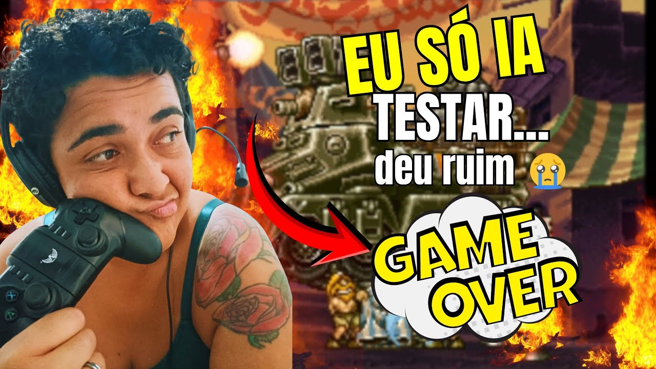 Voltei pro Metal Slug X e só sofri 😭🎮 | Gameplay nostálgico e real