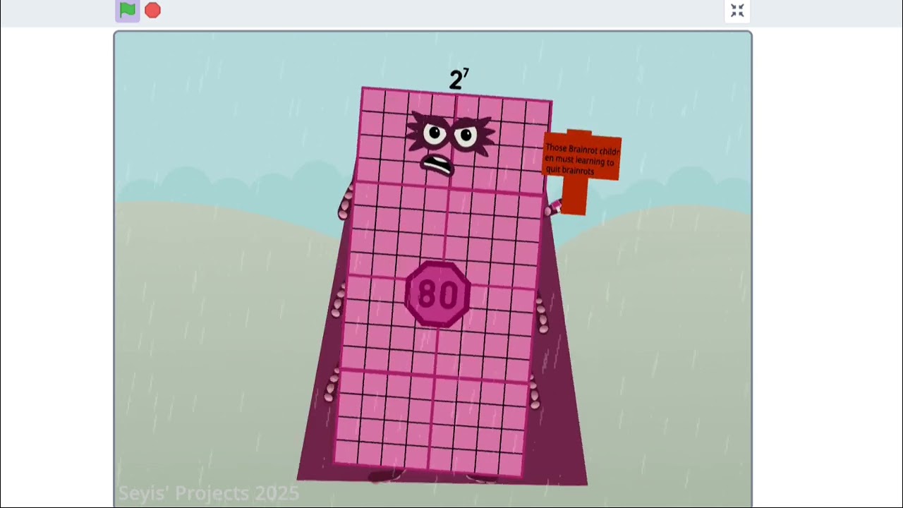 Numberblocks doubles band in base 16