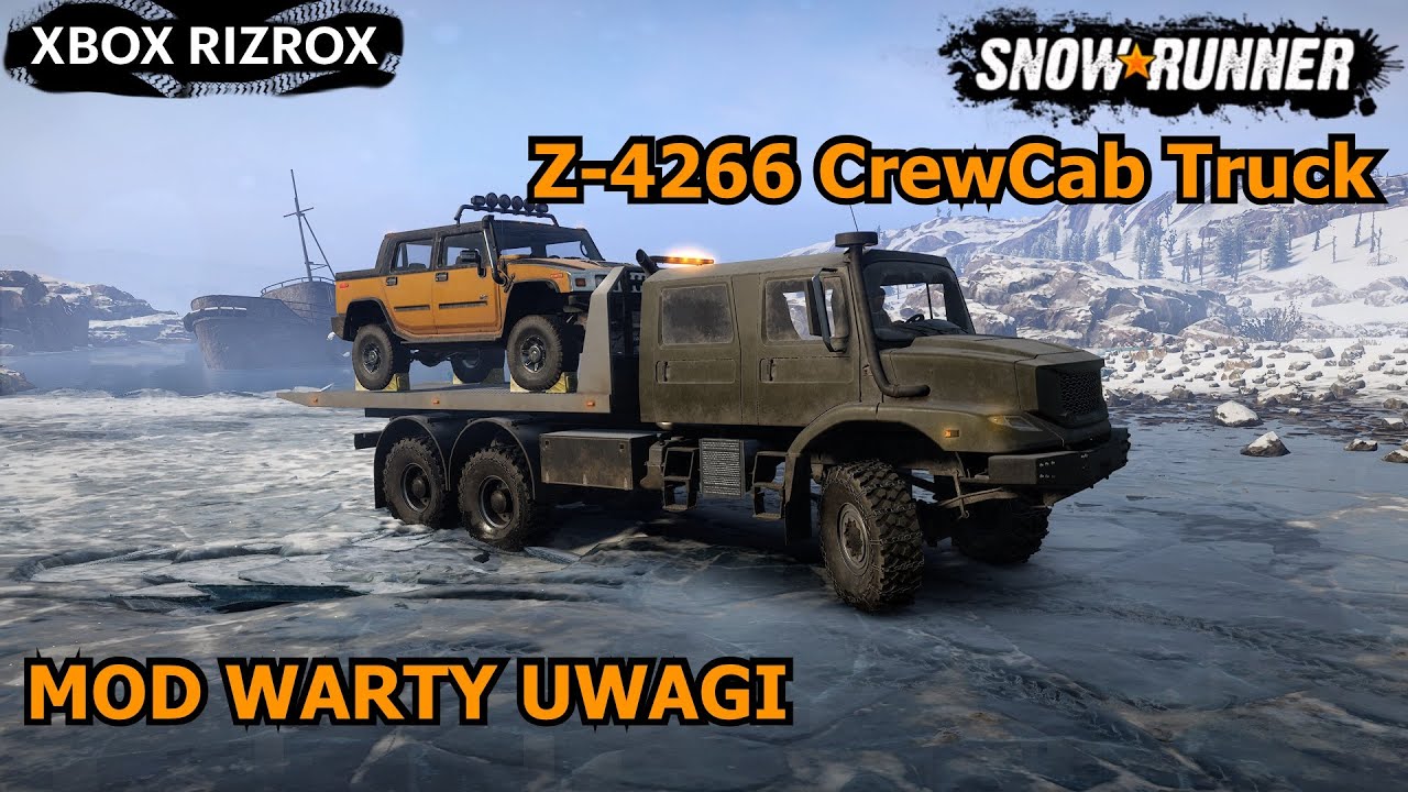 Snowrunner mod warty uwagi - Z-4266 CrewCab Truck 🇵🇱