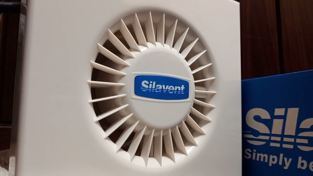 Silavent SDF 100 PB Extractor Fan from 2007 (Front/Back Run) Taken 30/12/2025