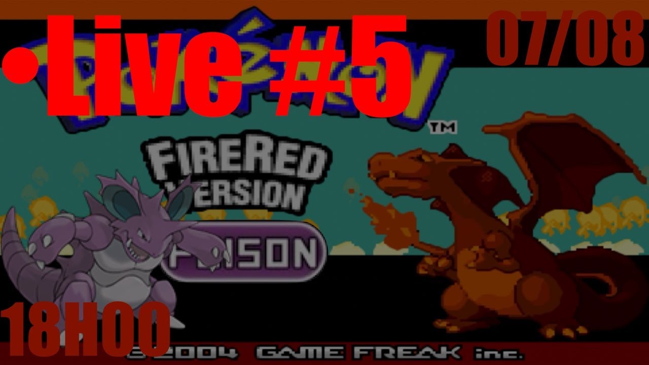 Live - Pokémon FireRed (Venenoso 1) #5