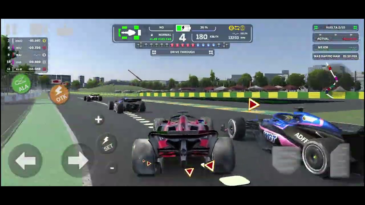 Jugando f1 