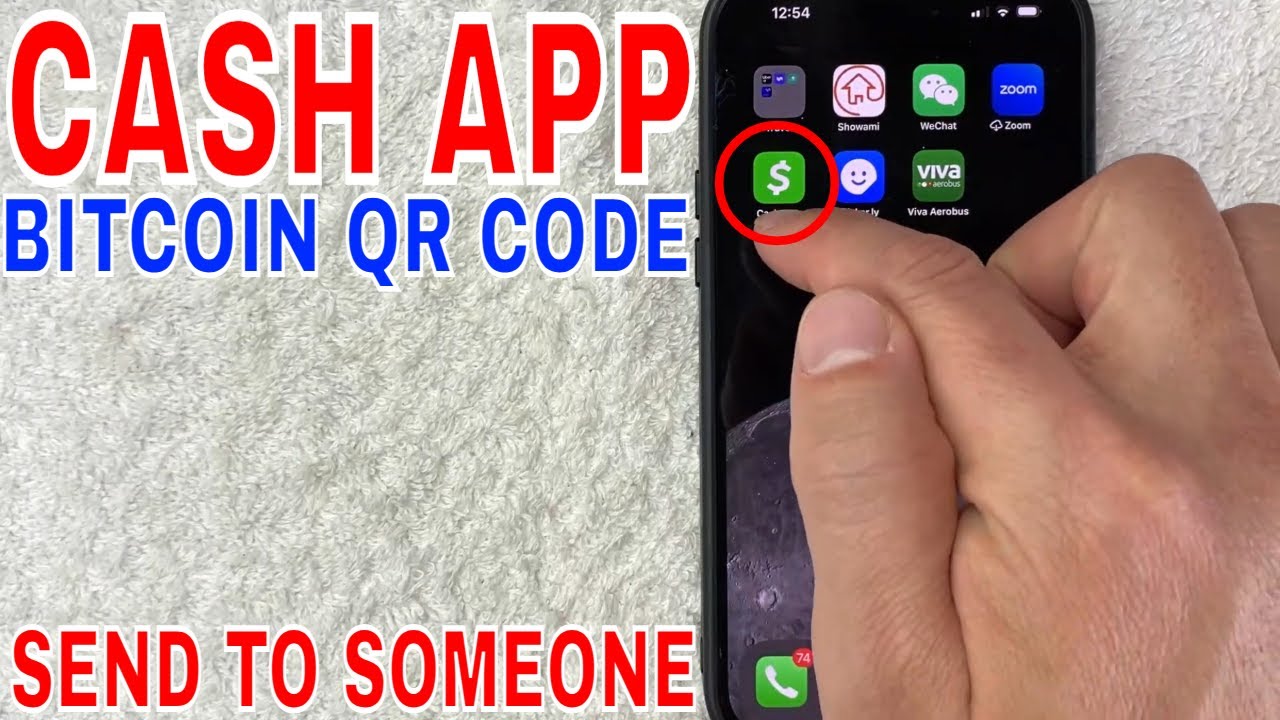 ✅ Как отправить кому-либо QR-код Bitcoin из Cash App 🔴