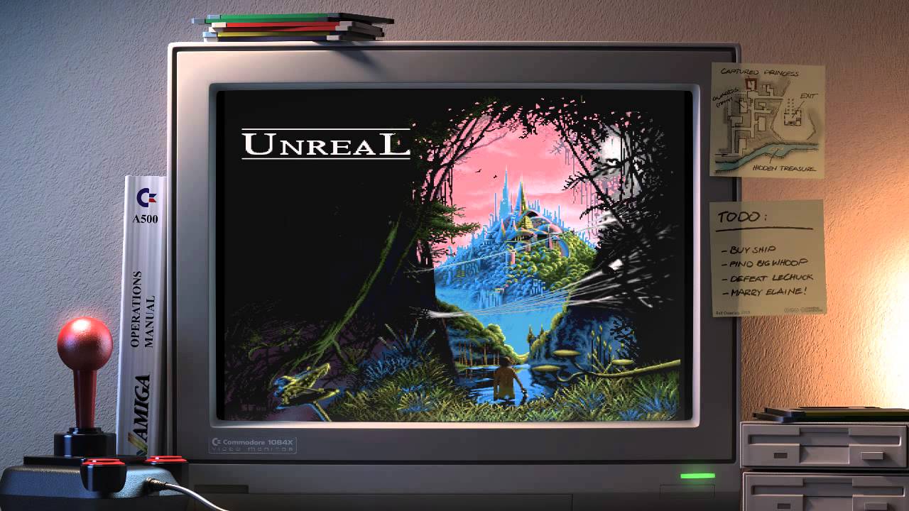 Amiga music: Unreal (main theme & Hoffman's remix combo - Dolby Headphone)