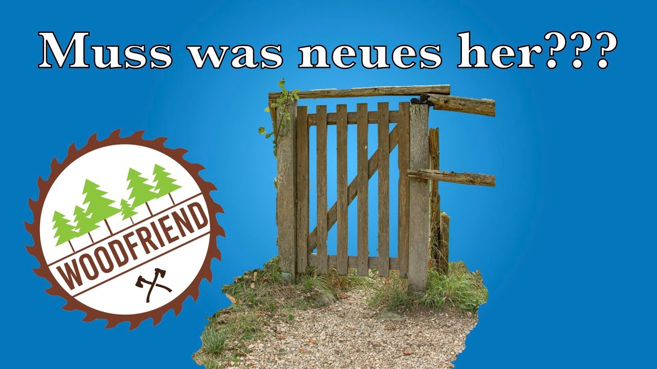 DIY Gartentor selber bauen -Teil-2-