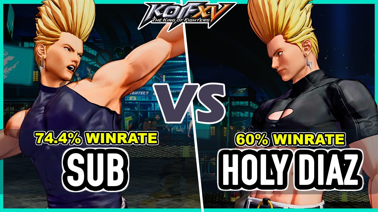 KOF XV 🔥 SUB (Benimaru/Yuri/Clark) vs Holy Diaz (Benimaru/Joe/Iori) 🔥 Steam