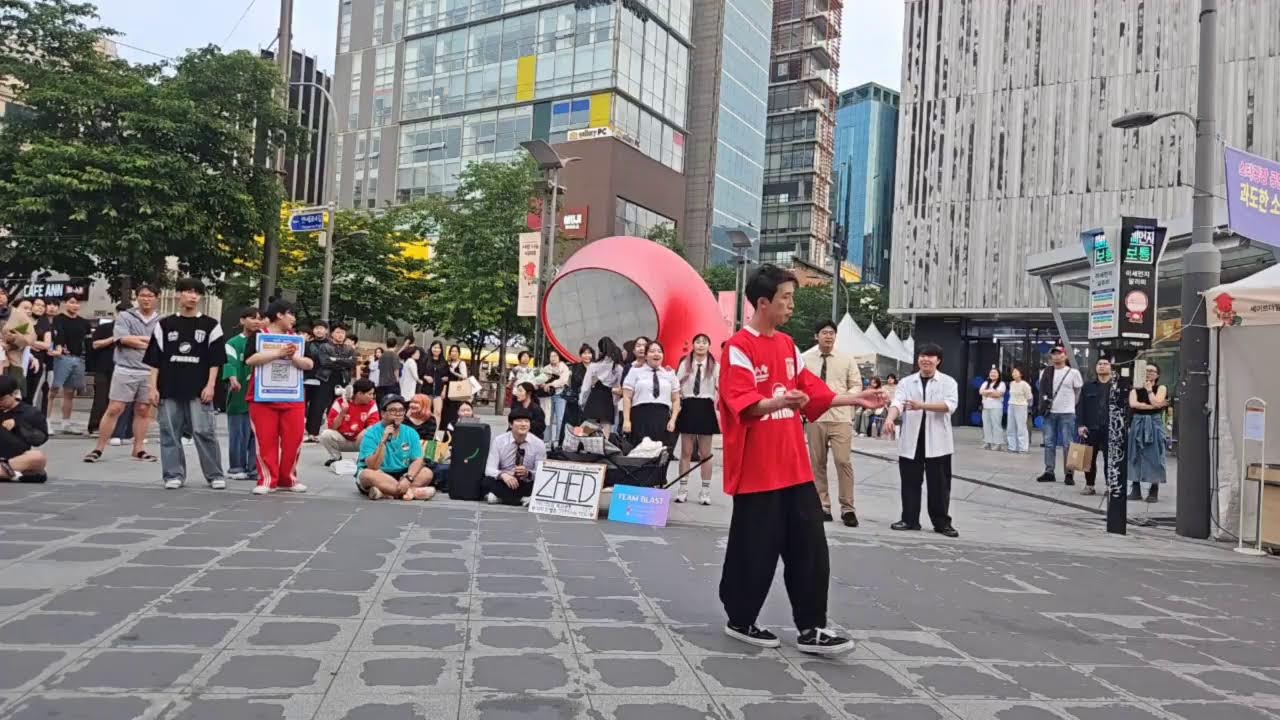 20240525 신촌 스타광장 제드&블라스트 연합버스킹 PERFORMANCE LIVE 1✨️