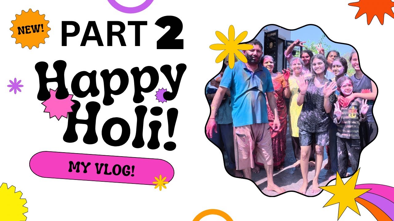 HOLI PART-2 @Yogendra-vlogs85 #youtuber #youtubevideo 
