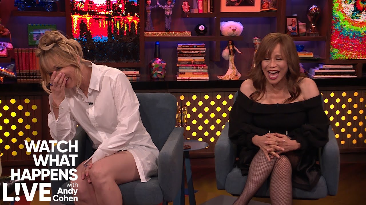Kaley Cuoco and Rosie Perez Unzip Old Fashions | WWHL