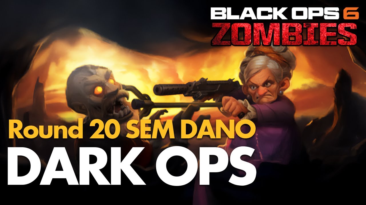 Como Completar a Dark Ops DISTANCIAMENTO SOCIAL! (Round 20 sem tomar dano - BLACK OPS 6 ZOMBIES)