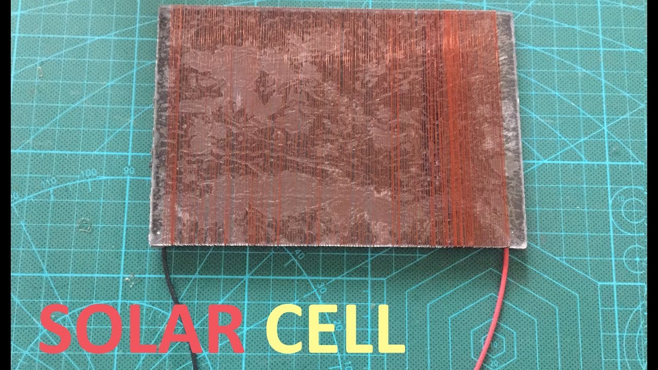 How to Make Solar Cell with Copper Wire | Solar Energy
