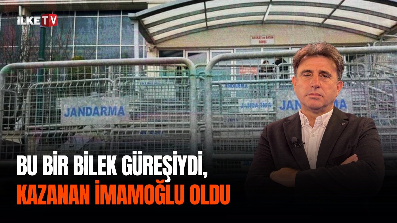 Hacaloğlu: Bu bir bilek güreşiydi ve o bilek güreşini Ekrem İmamoğlu kazanmış oldu
