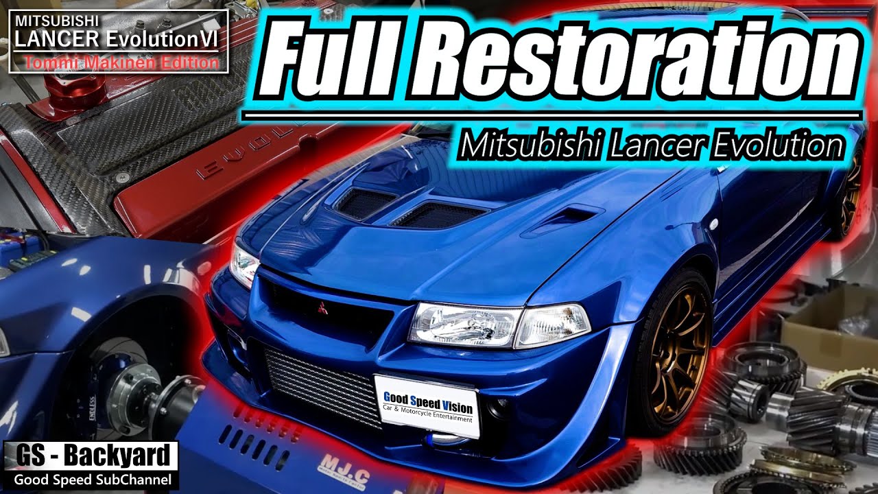 Mitsubishi Lancer Evolution Private Капитальный ремонт [Полная реставрация] (английские субтитры)