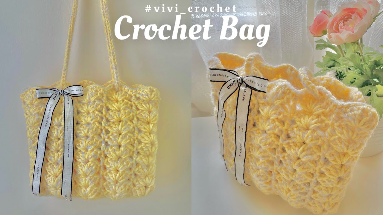 ✨How To Crochet Bag | Simple Crochet Bag✨