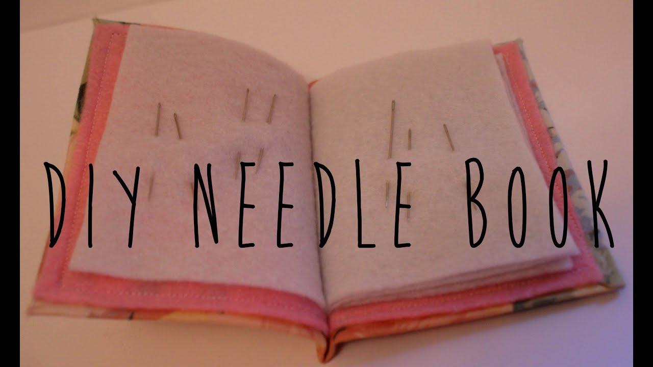 Sewing Organisation - DIY Needle Book