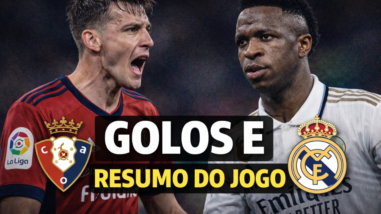 Osasuna 2-1 Real Madrid | LaLiga Highlights | Corrida pelo título está em risco