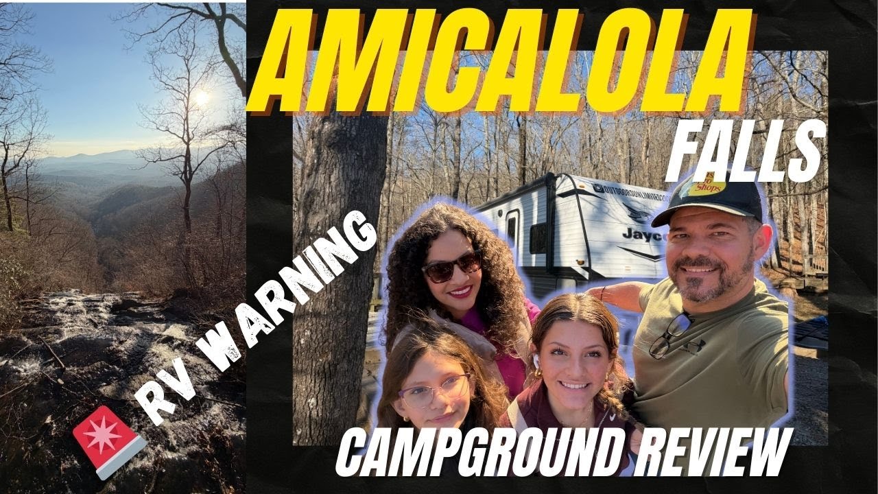 Amicalola Falls Campground RV Review | Steep Mountain Drive, Best Sites & What to Expect