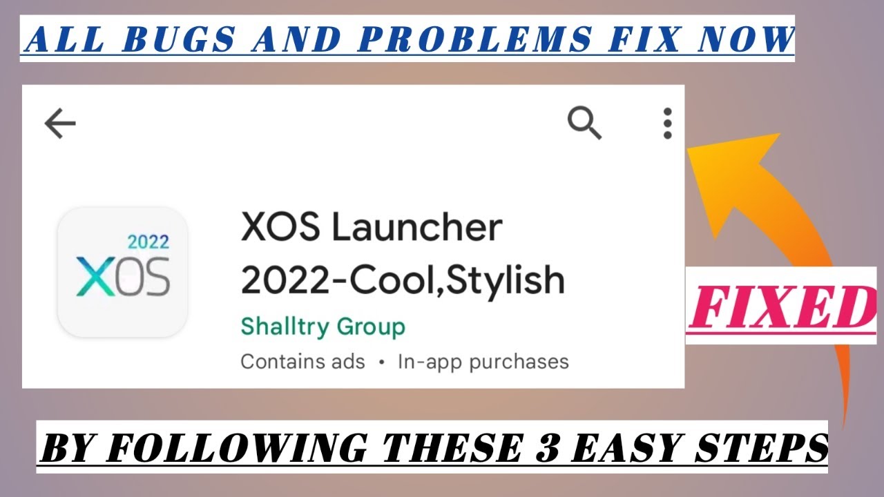 Fixed All Problems And bugs of infinix xos Launcher 2022 update