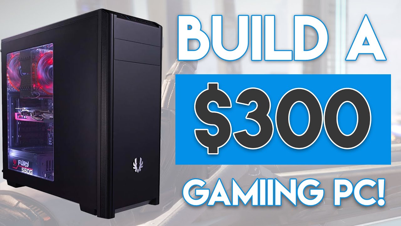INSANE $300 BUDGET GAMING PC BUILD 2016! [1080P -  60FPS!]
