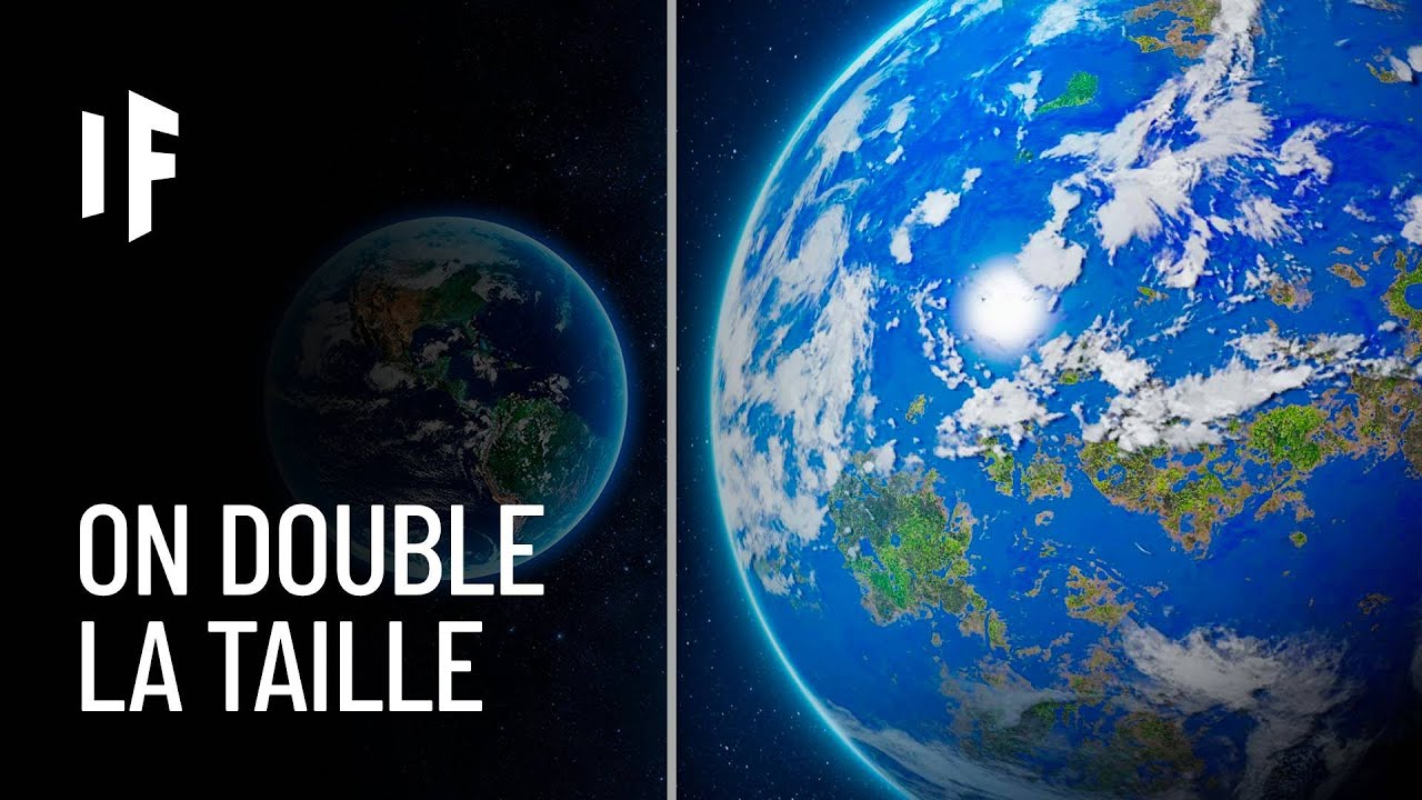Et si toutes les planètes doublaient leur taille ?