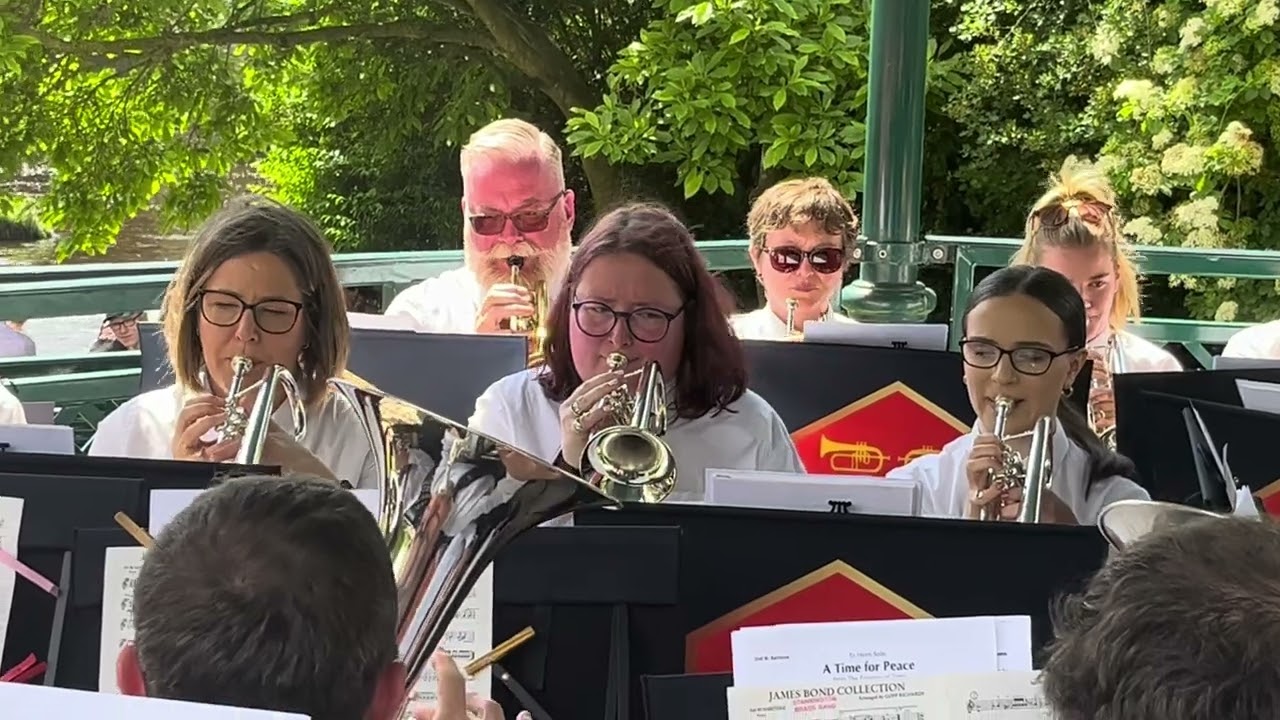 4 - James Bond Collection - Stannington Brass Band - Wetherby Bandstand - 2nd June 2024
