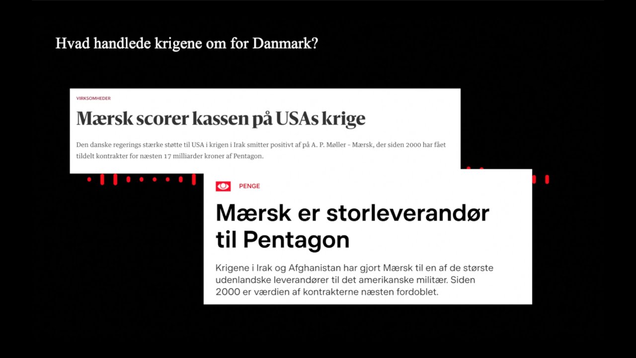 G&aring;r Danmark i krig for demokrati, sikkerhed og international ret?