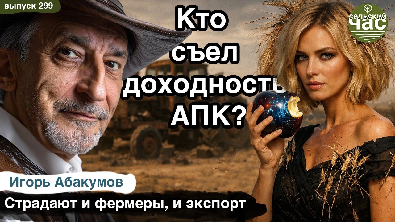 WHO ATE THE PROFITABILITY OF THE AGRICULTURAL INDUSTRY? Rural Hour #299 (Igor Abakumov)