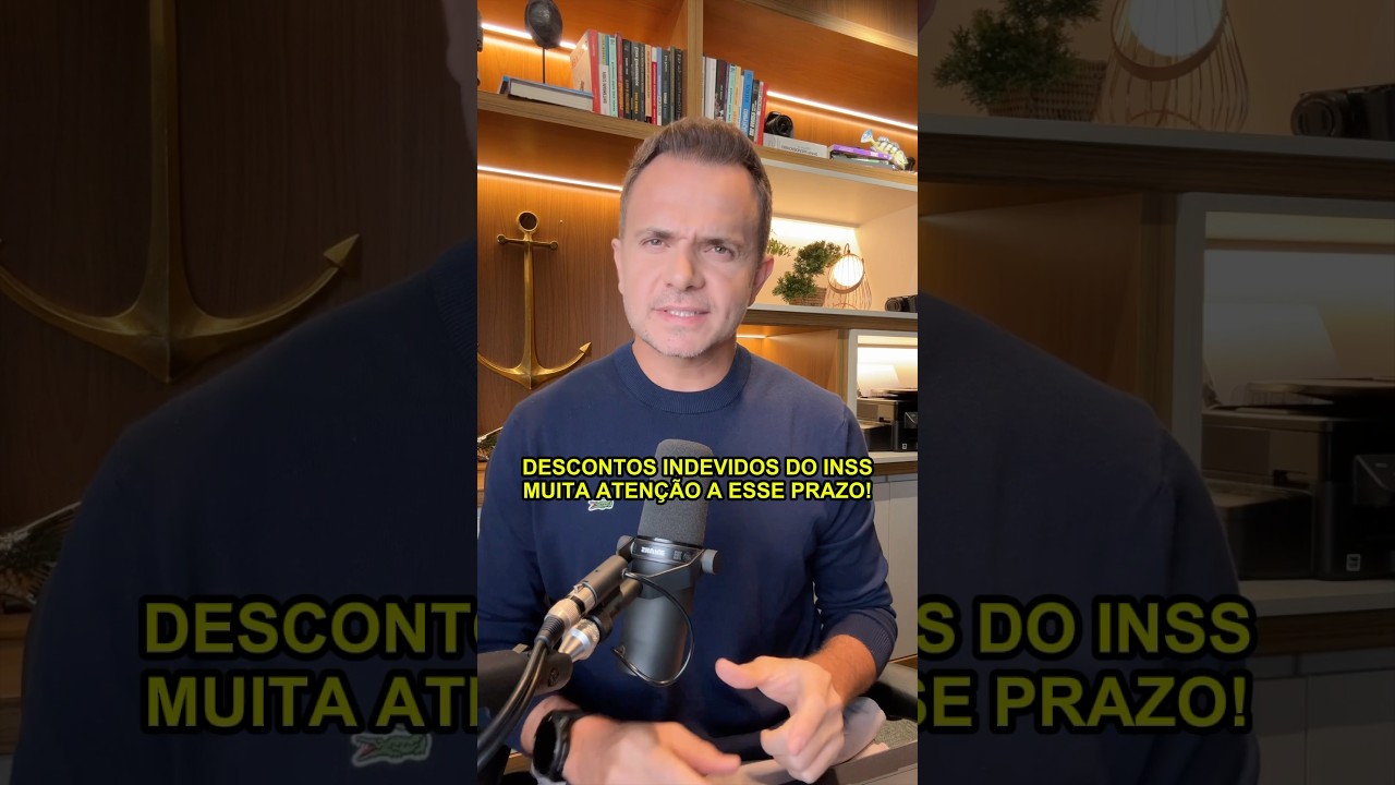 Descontos indevidos do INSS, muita aten&ccedil;&atilde;o a esse prazo!