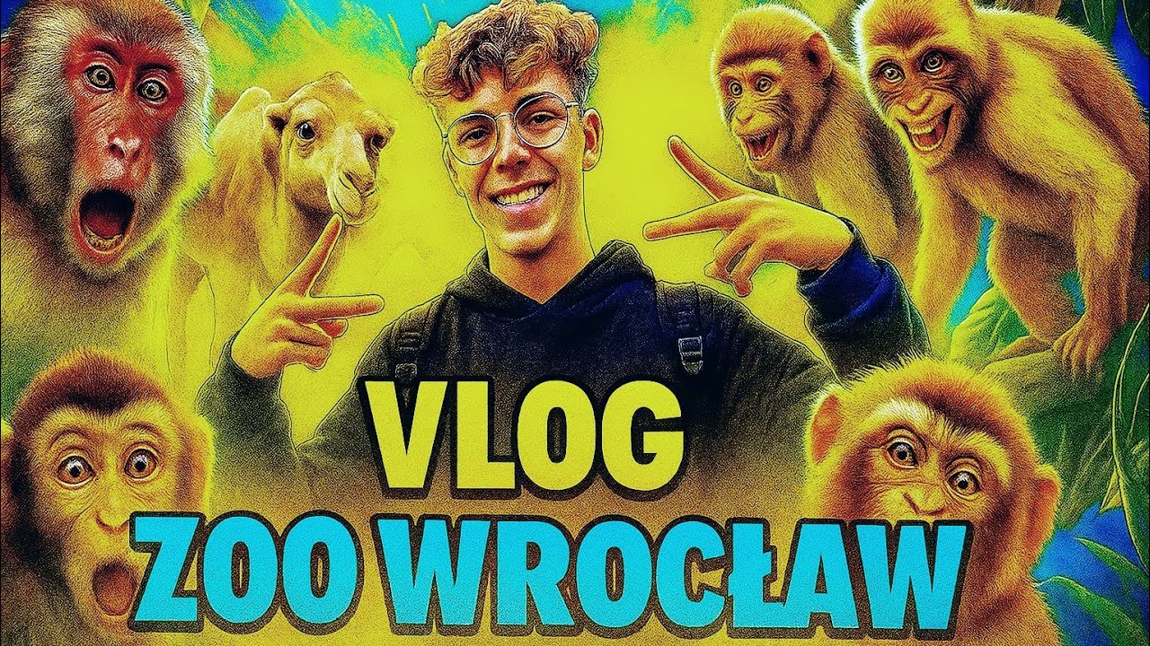 MAŁPA CHCIAŁA UKRAŚĆ MI KAMERĘ?! 😂🐒 | ZOO Wrocław Vlog