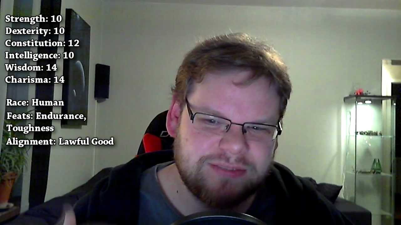 Video response to DawnforgedCast - Create you as a character