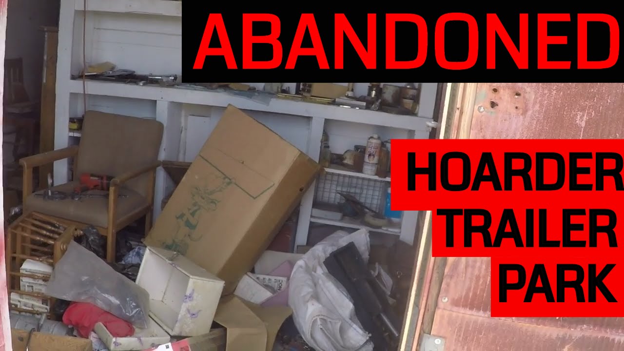 Creepy Abandoned Hoarders' Trailer Park in the Desert: PART I