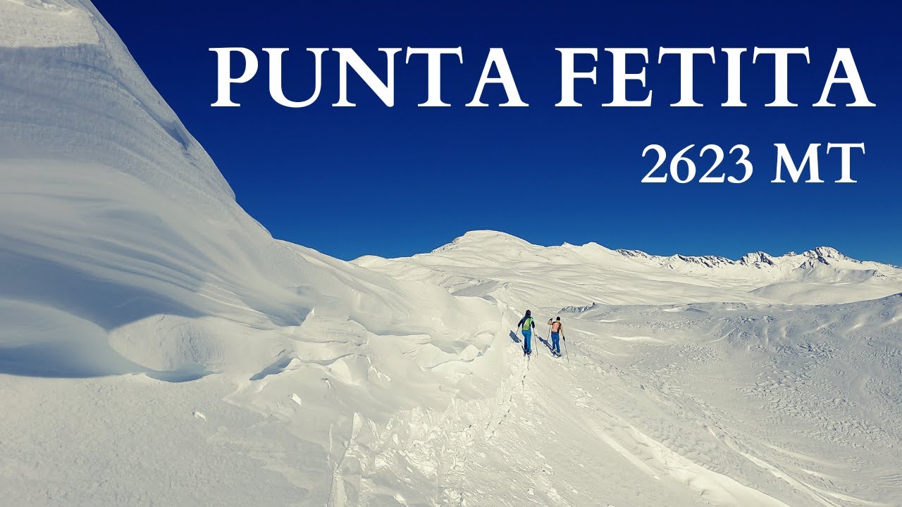 Punta Fetita - 2623 mt - Scialpinismo - Salita da Challancin per il Col de Bard (La Salle - AO) 4K