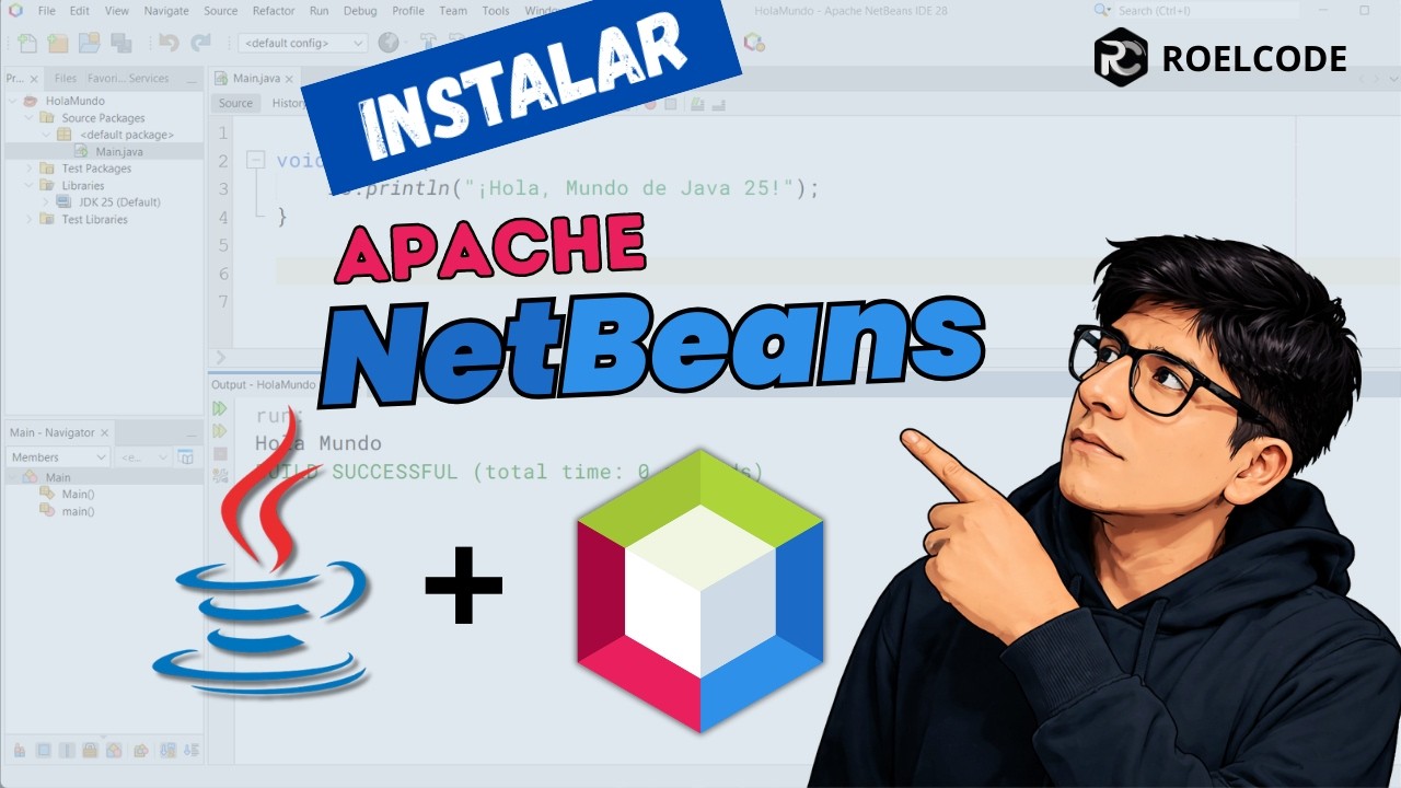 🚀 How to Download and Install Apache NetBeans 28 + JDK 25 on Windows | Complete Step-by-Step Guid...