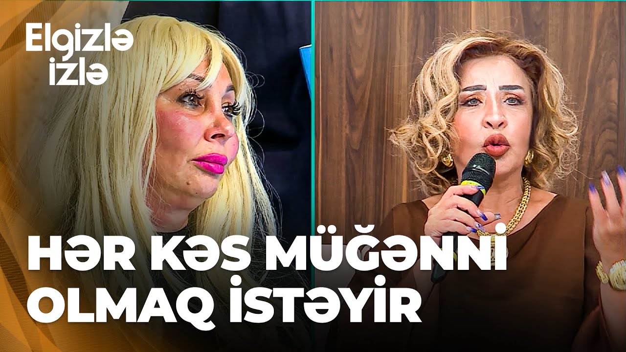 Elgizlə izlə - Ofeliya ilə meyxanaçı Samirə arasında GƏRGİNLİK - Sənin musiqi təhsilin var?!
