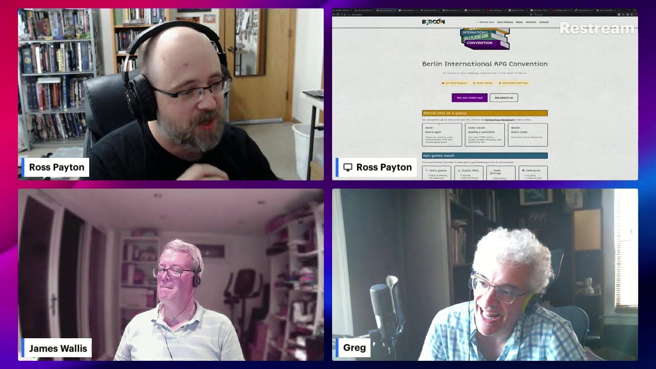 Ludonarrative Dissidents TTRPG Discussion Livestream for August