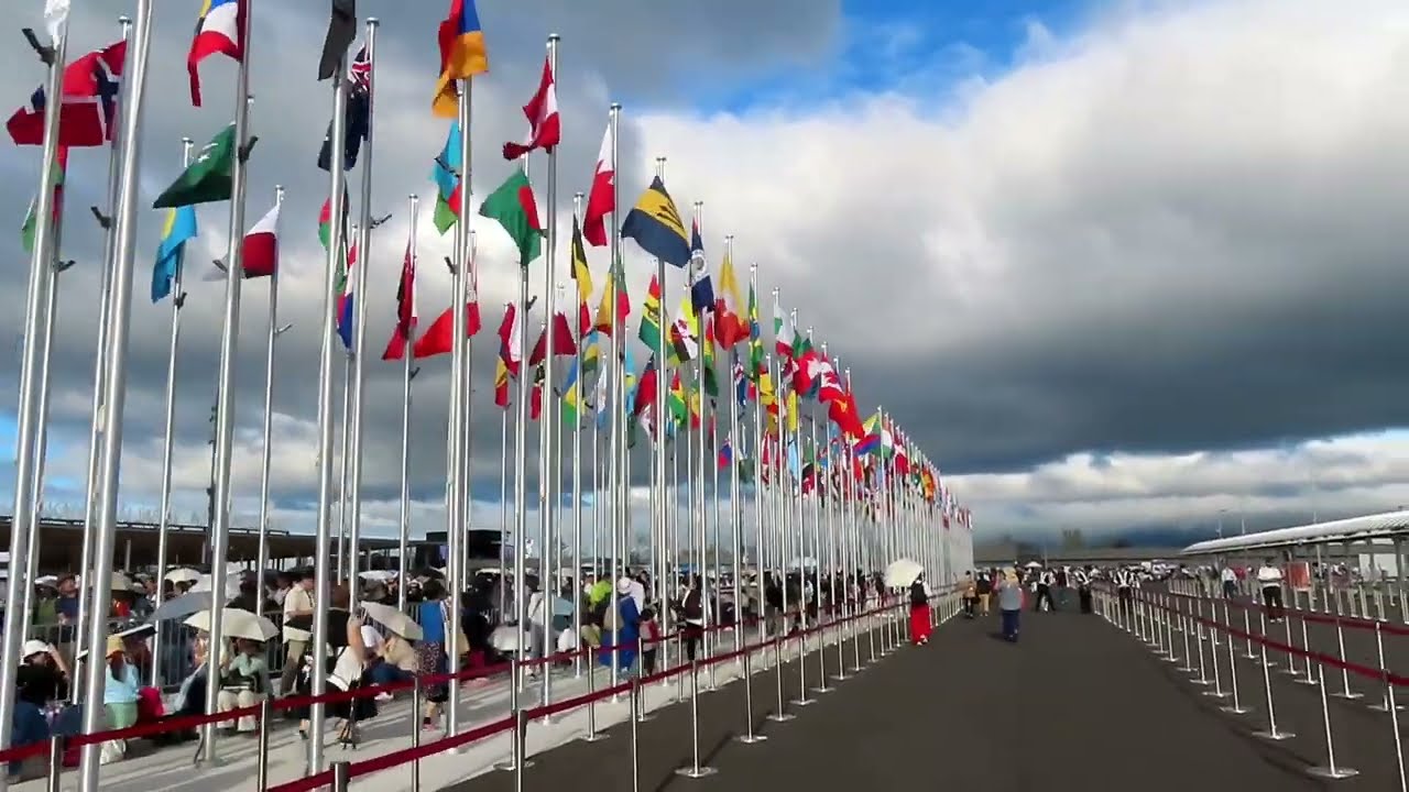 #expo2025 Final Day, Menuju Paviliun Australia dari Gerbang Barat13 Okt 2025