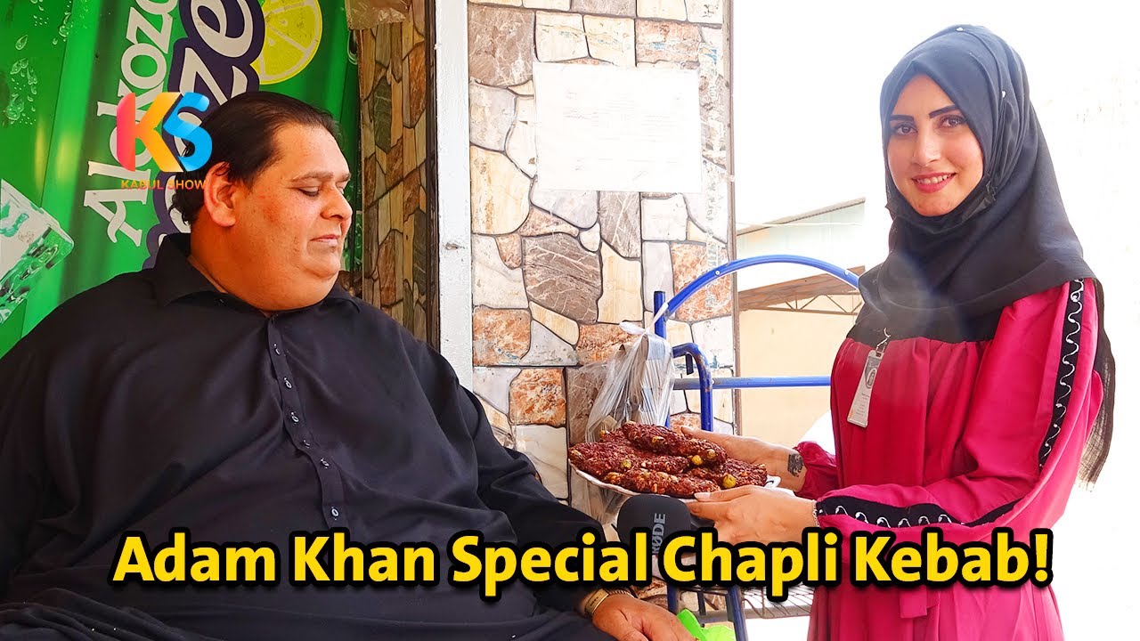 Adam Khan Special Chapli Kabab | Afghanistan's Street Food