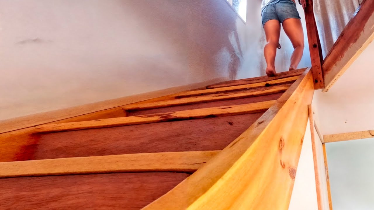 Budget Staircase Build: $60 Wooden Stairs from Scrap