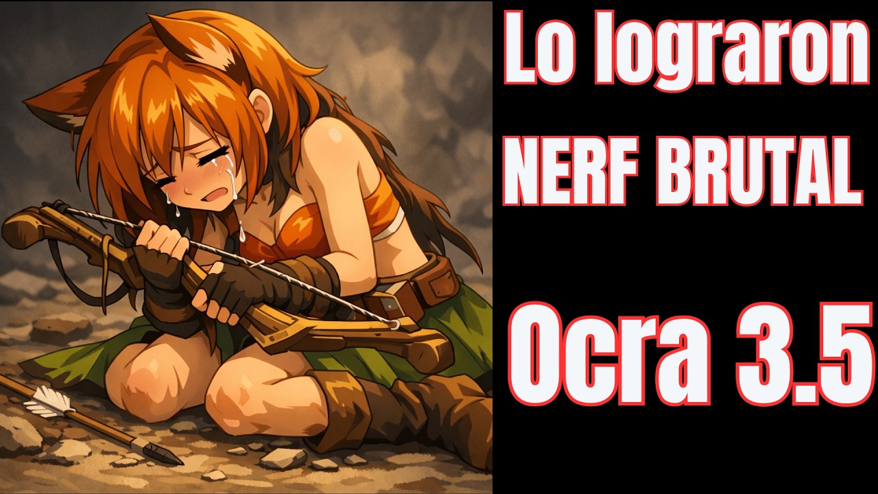 😭 OCRA LLORA… y yo también (Análisis del nerf) #dofus