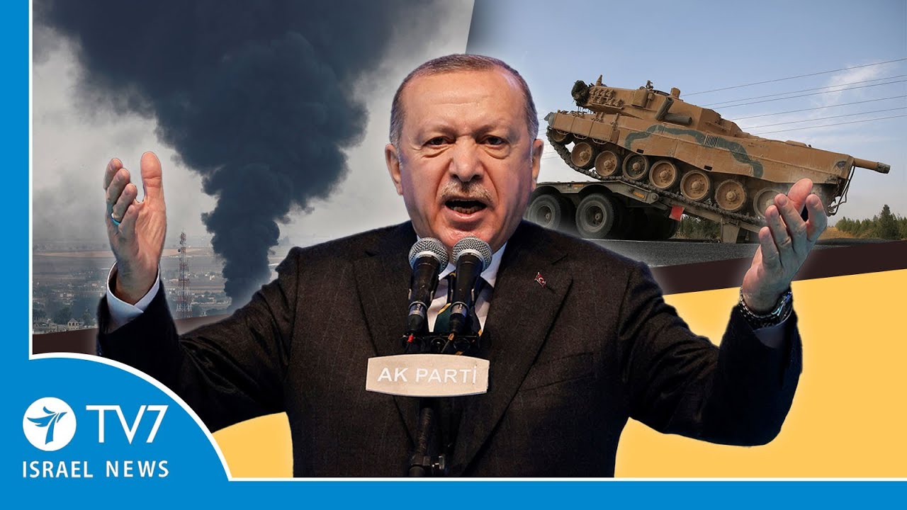 Turkey set to invade Syria; Gantz says &lsquo;elements trying to destabilize Israel&rsquo; TV7 Israel News 24.11