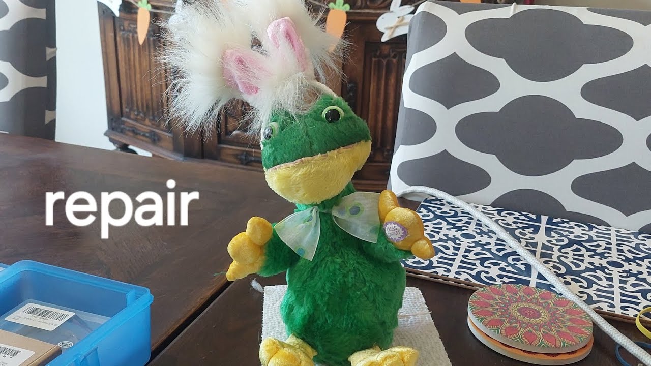 DanDee shaking easter frog repair