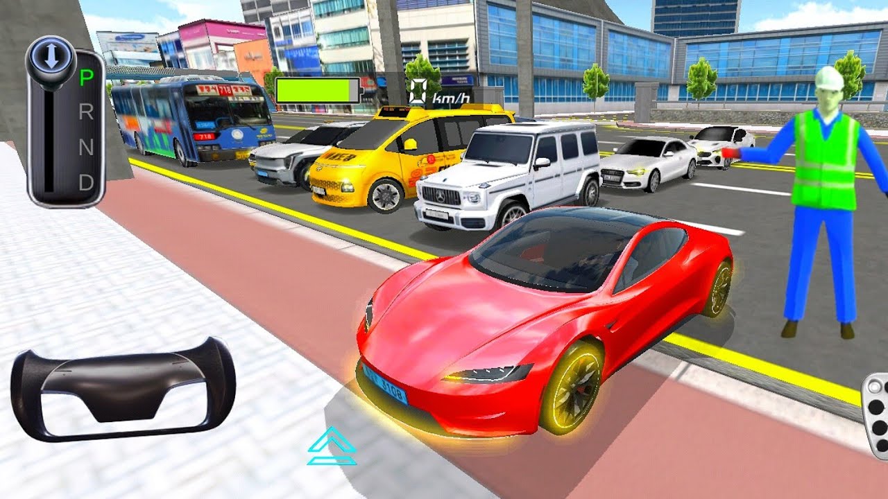 Unlimited Vehicles Parking In Repair Shop | 3D Driving Class | Best Android GamePlay