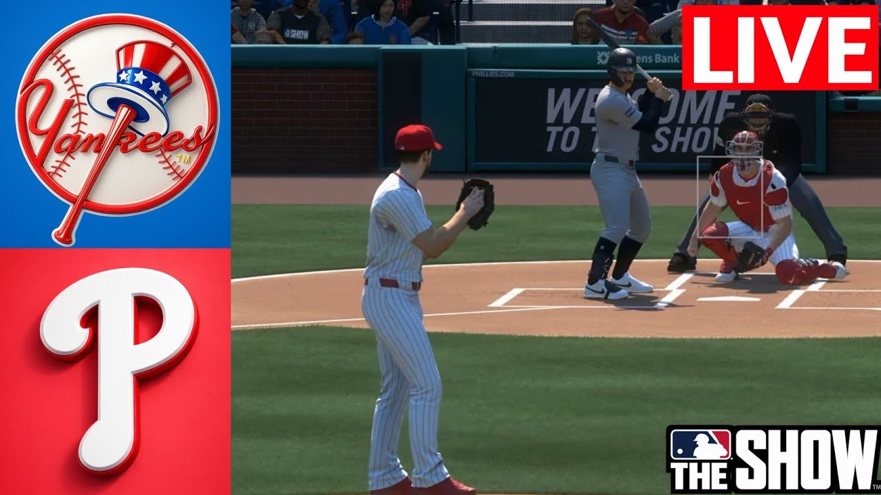 🔴 LIVE : New York Yankees vs Philadelphia Phillies | March 10th Spring Training | MLB THE SHOW 25