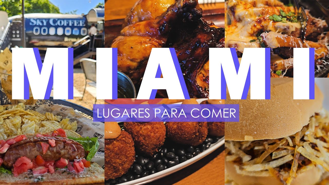 Dónde COMER DELICIOSO en MIAMI | Parte 2