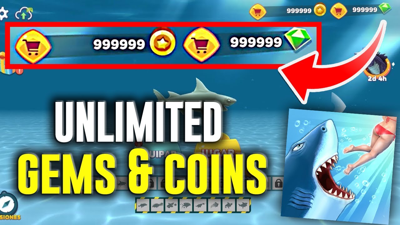 ✅ How to Get UNLIMITED GEMS & COINS in Hungry Shark Evolution (Android/iOS) Gems & Coins Glitch!